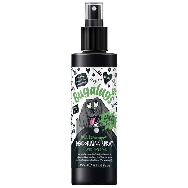 Bugalugs Deodorising Spray (Shed Control / Wild Lemongrass) - 200ml - Pupple -