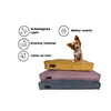 NRDOGS Comfort Magic Dog Bed - Pelech Okrovej Farby - Pupple -